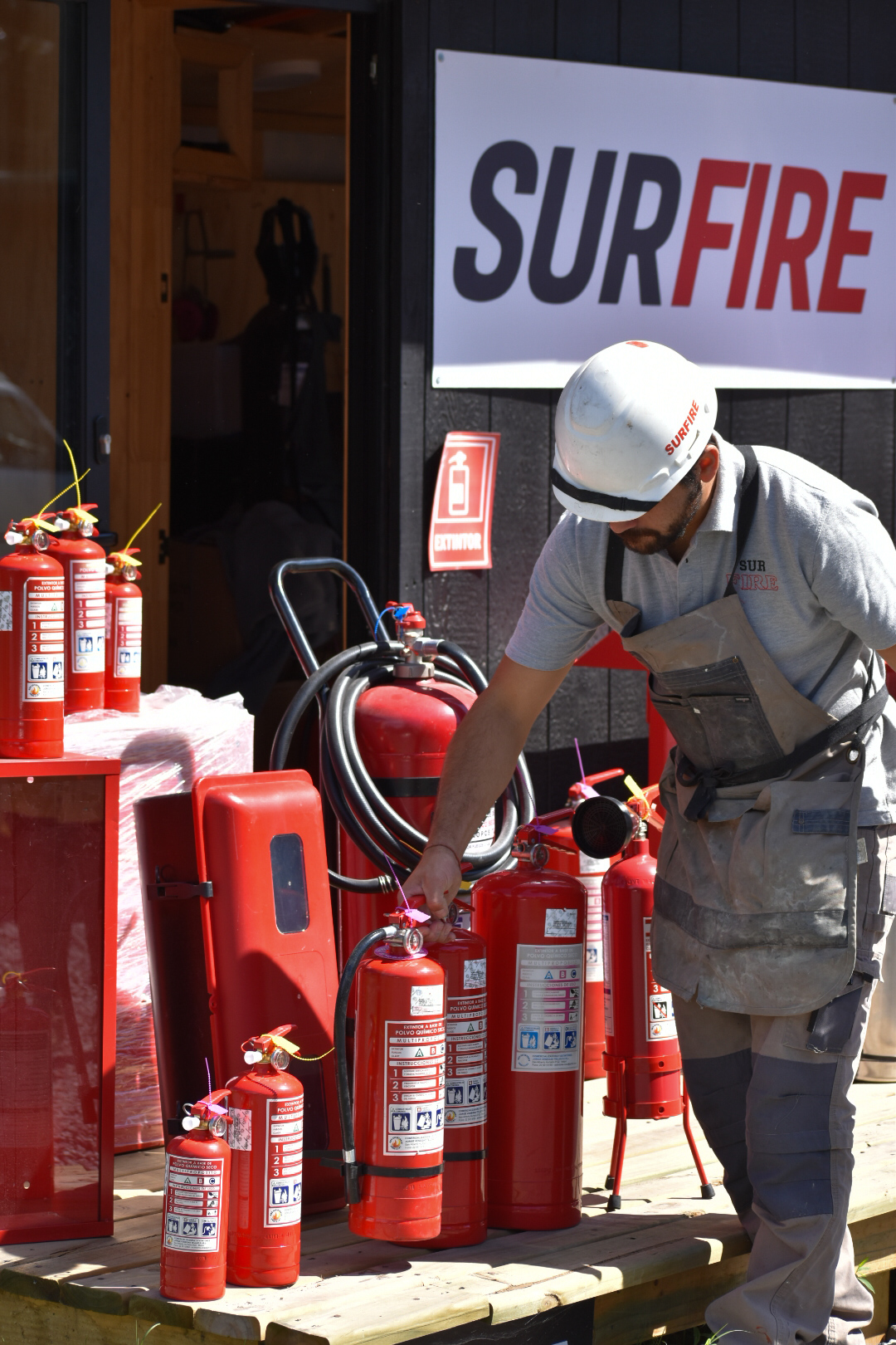 Mantenci&oacute;n de extintores SURFIRE